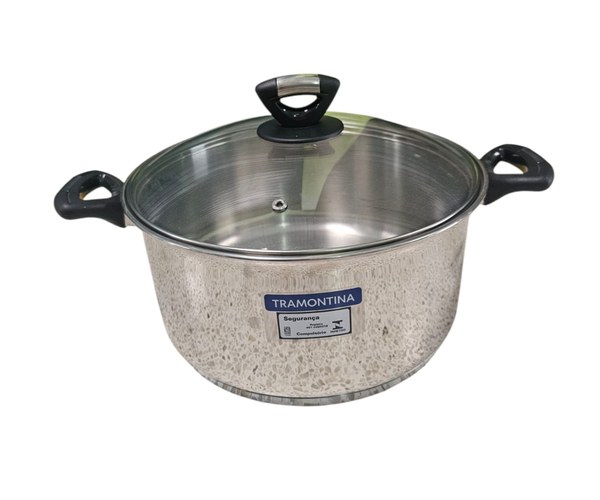 Olla de acero pesado